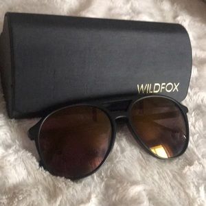 Wildfox “Amelia” Aviator Sunglasses